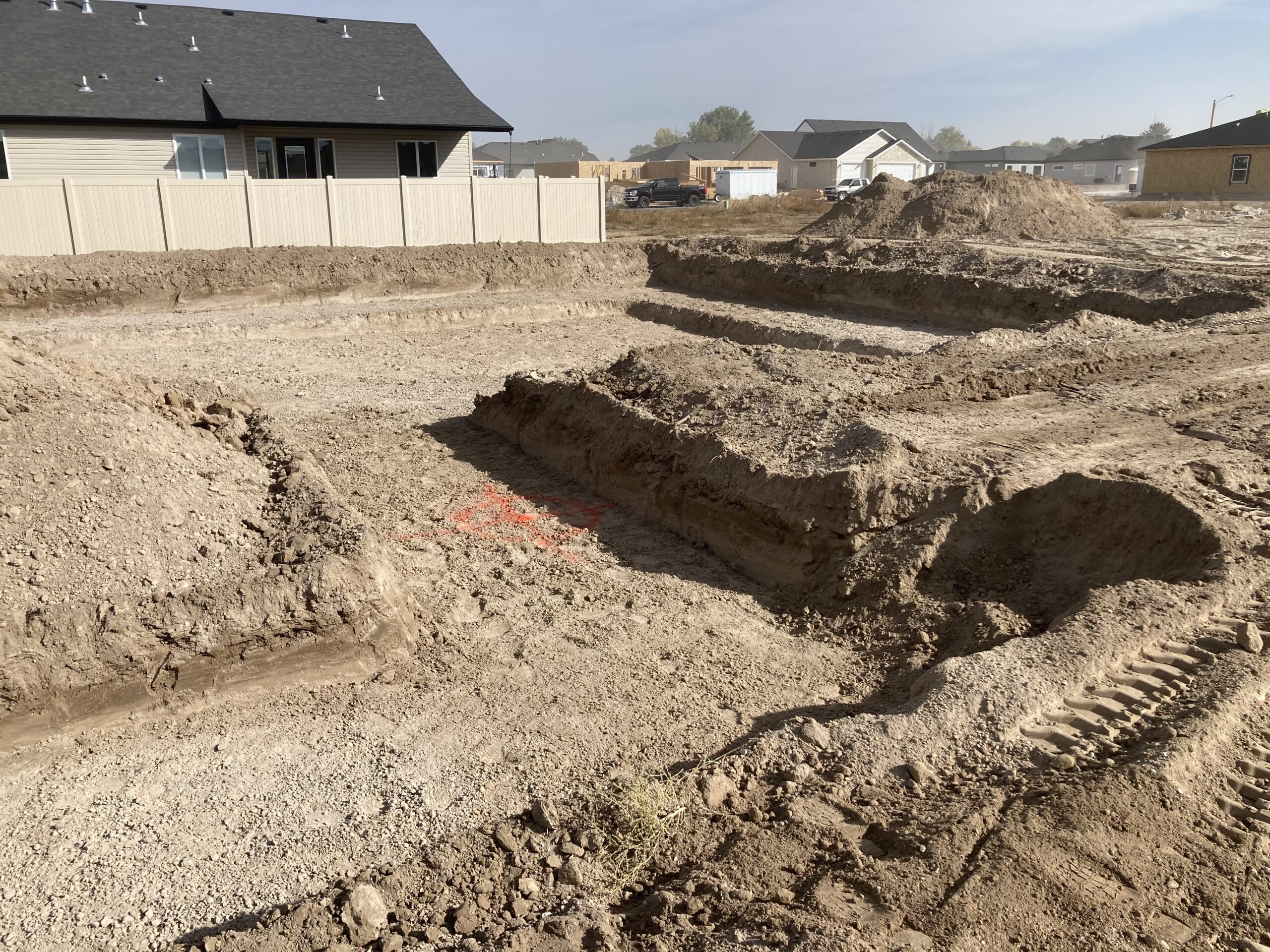 Foundation digging